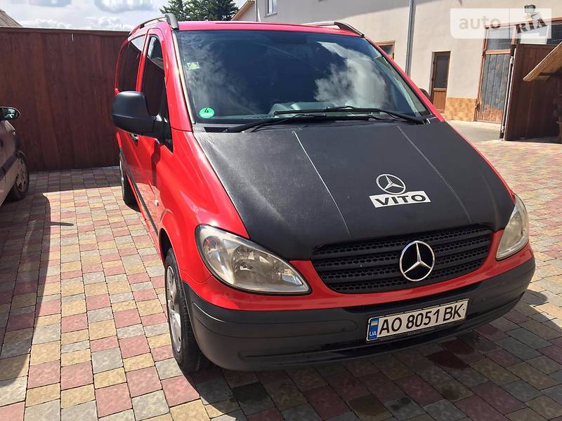 Минивэн Mercedes-Benz Vito 2009 в Мукачево