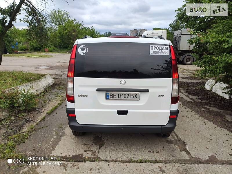 Вантажопасажирський фургон Mercedes-Benz Vito 2005 в Первомайську фото 6 Вантажопасажирський фургон Mercedes-Benz Vito 2005 в Первомайську