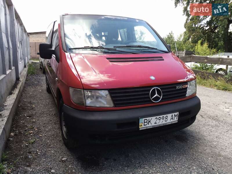 Мінівен Mercedes-Benz Vito 2003 в Ківерцях фото 12 Мінівен Mercedes-Benz Vito 2003 в Ківерцях