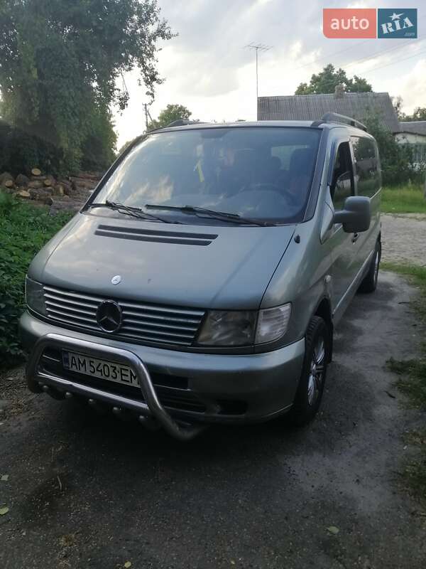 Минивэн Mercedes-Benz Vito 2001 в Олевске фото Минивэн Mercedes-Benz Vito 2001 в Олевске