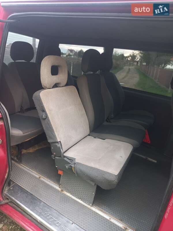 Минивэн Mercedes-Benz Vito 2001 в Сторожинце фото 7 Минивэн Mercedes-Benz Vito 2001 в Сторожинце