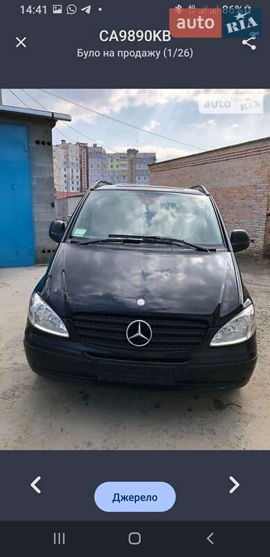 Минивэн Mercedes-Benz Vito 2008 в Умани