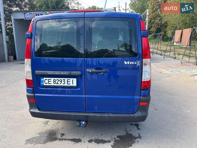 Мінівен Mercedes-Benz Vito 2008 в Чернівцях фото 3 Мінівен Mercedes-Benz Vito 2008 в Чернівцях