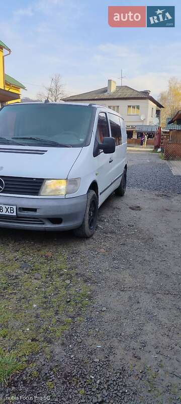 Минивэн Mercedes-Benz Vito 2001 в Славском фото 2 Минивэн Mercedes-Benz Vito 2001 в Славском