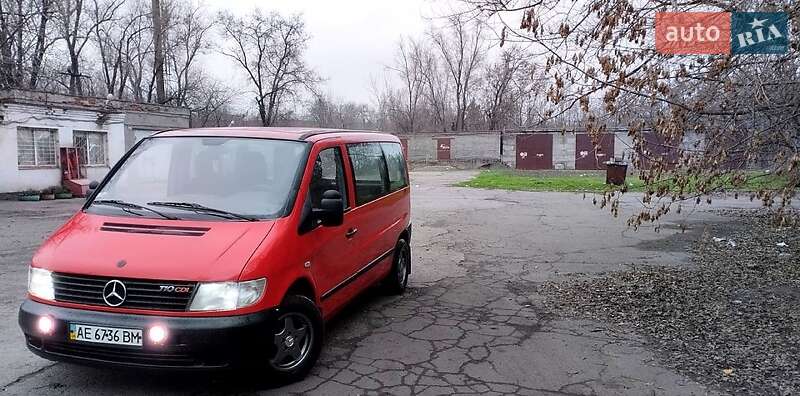 Минивэн Mercedes-Benz Vito 2000 в Кривом Роге фото Минивэн Mercedes-Benz Vito 2000 в Кривом Роге