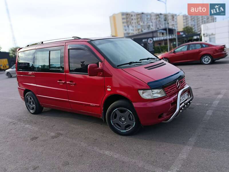 Мікроавтобус Mercedes-Benz Vito 2001 в Одесі фото 3 Мікроавтобус Mercedes-Benz Vito 2001 в Одесі