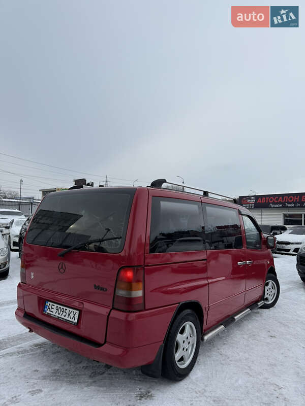 Мінівен Mercedes-Benz Vito 2002 в Дніпрі фото 6 Мінівен Mercedes-Benz Vito 2002 в Дніпрі