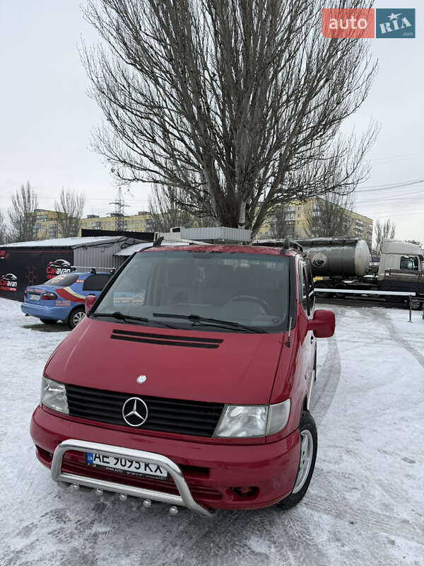 Мінівен Mercedes-Benz Vito 2002 в Дніпрі фото 9 Мінівен Mercedes-Benz Vito 2002 в Дніпрі