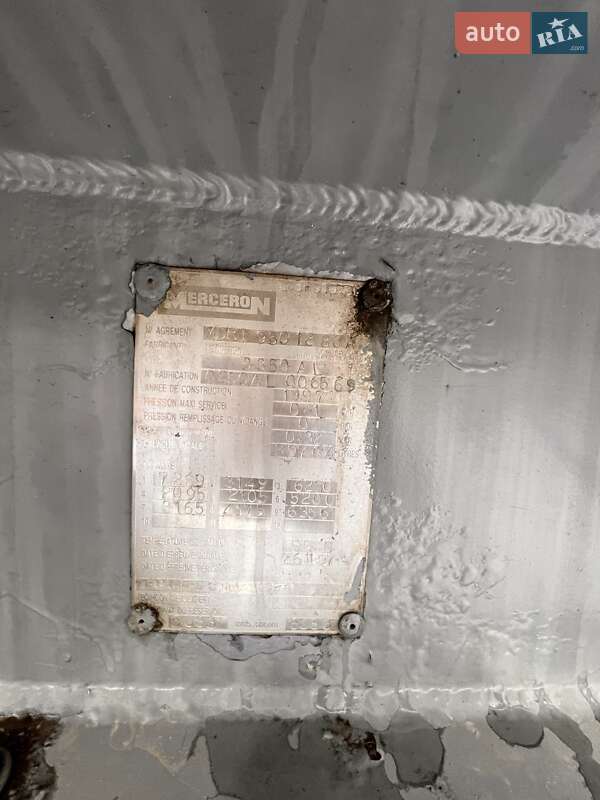 Цистерна полуприцеп Merceron М 343RDP0 1997 в Киеве