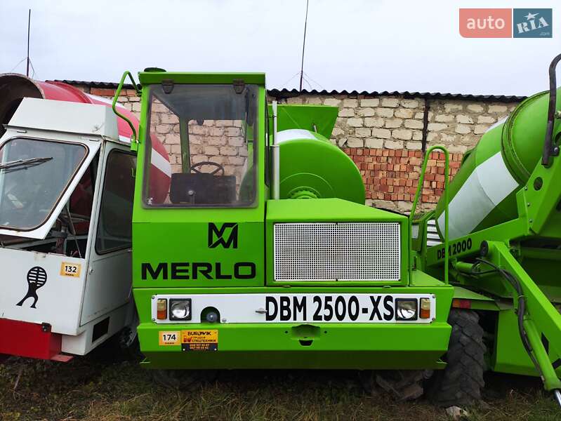 Бетонозмішувач (Міксер) Merlo DBM 1997 в Чернівцях фото 2 Бетонозмішувач (Міксер) Merlo DBM 1997 в Чернівцях