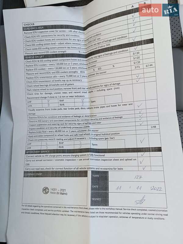 Позашляховик / Кросовер MG Marvel R 2022 в Золотоноші