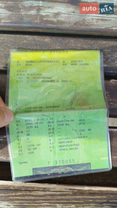 Хэтчбек MINI Cooper 2004 в Львове