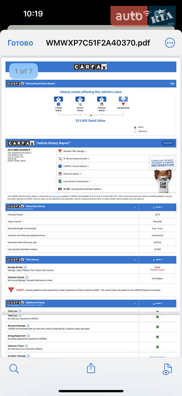 Хэтчбек MINI Hatch 2015 в Полтаве