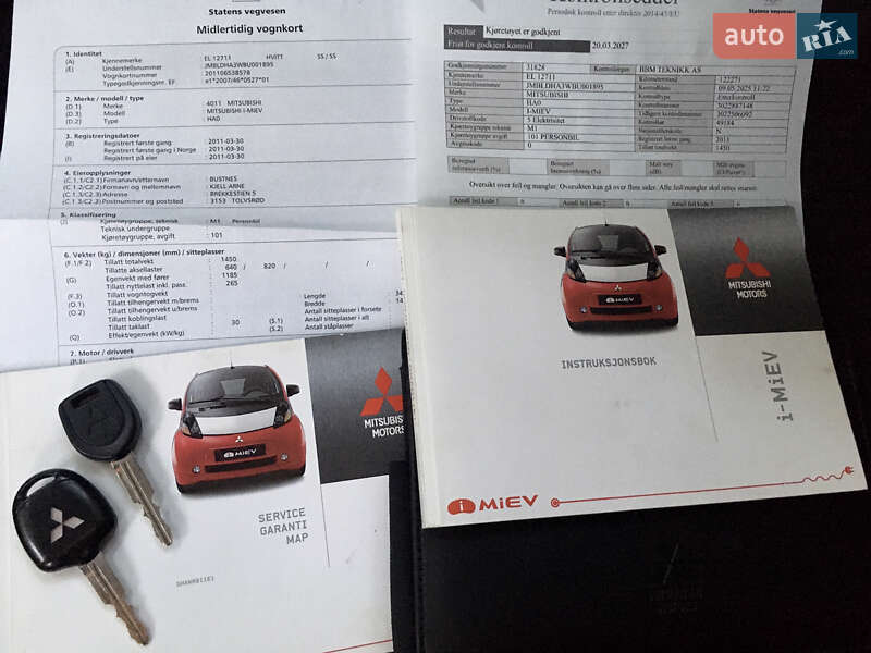 Хэтчбек Mitsubishi i-MiEV 2011 в Львове