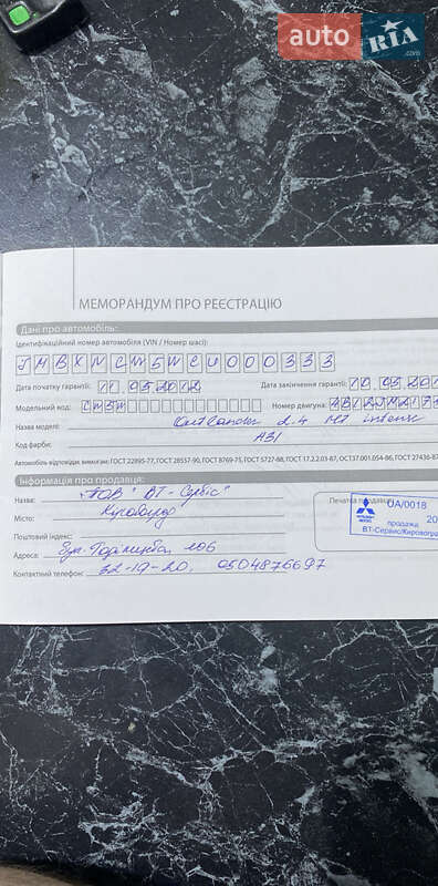 Внедорожник / Кроссовер Mitsubishi Outlander XL 2012 в Александрие