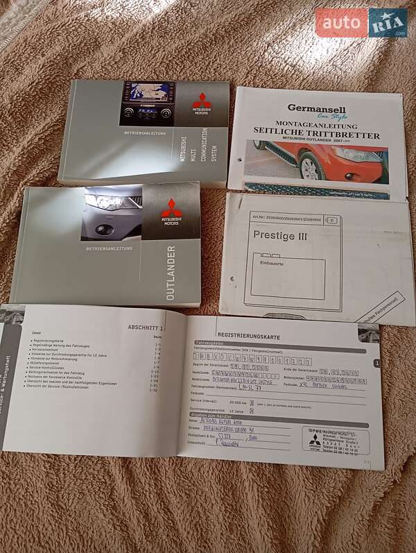 Внедорожник / Кроссовер Mitsubishi Outlander 2009 в Сторожинце