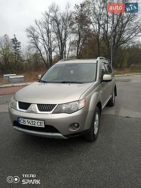 Внедорожник / Кроссовер Mitsubishi Outlander 2008 в Корюковке