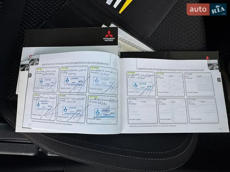 Внедорожник / Кроссовер Mitsubishi Outlander 2021 в Харькове документ