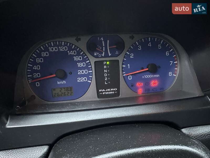 Позашляховик / Кросовер Mitsubishi Pajero Pinin 2002 в Миргороді