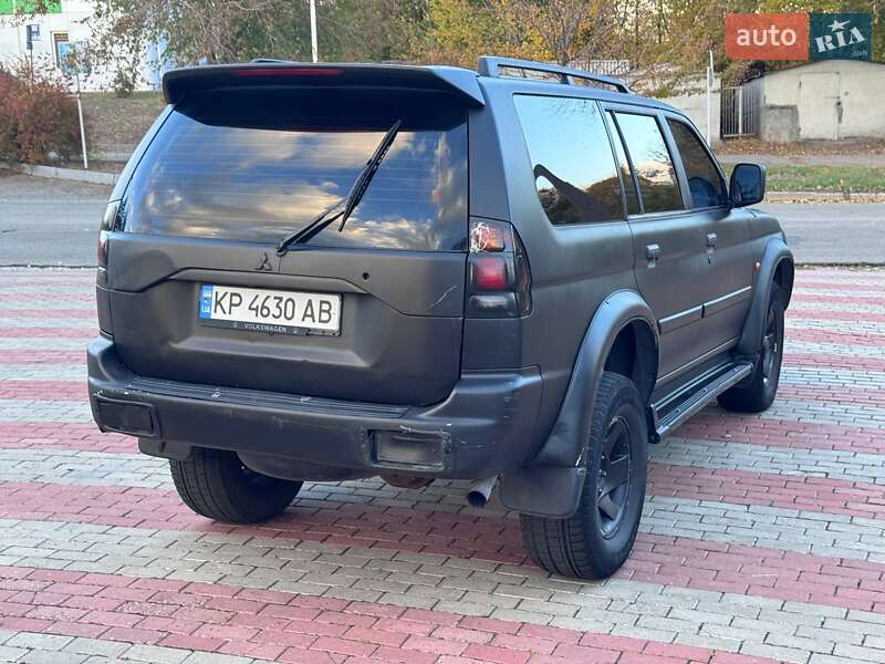 Позашляховик / Кросовер Mitsubishi Pajero Sport 2001 в Запоріжжі