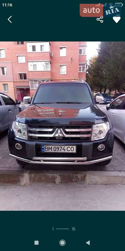 Внедорожник / Кроссовер Mitsubishi Pajero 2007 в Сумах