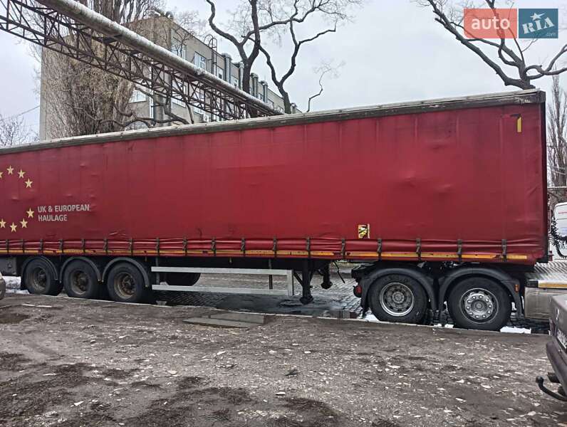 Тентованный борт (штора) - полуприцеп Montracon SMRC 2013 в Одессе