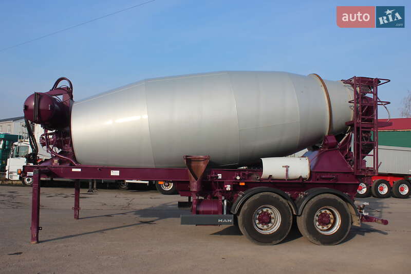 Бетономешалка (Миксер) полуприцеп Mueller-Mitteltal DKA 32 2005 в Хусте фото 4 Бетономешалка (Миксер) полуприцеп Mueller-Mitteltal DKA 32 2005 в Хусте