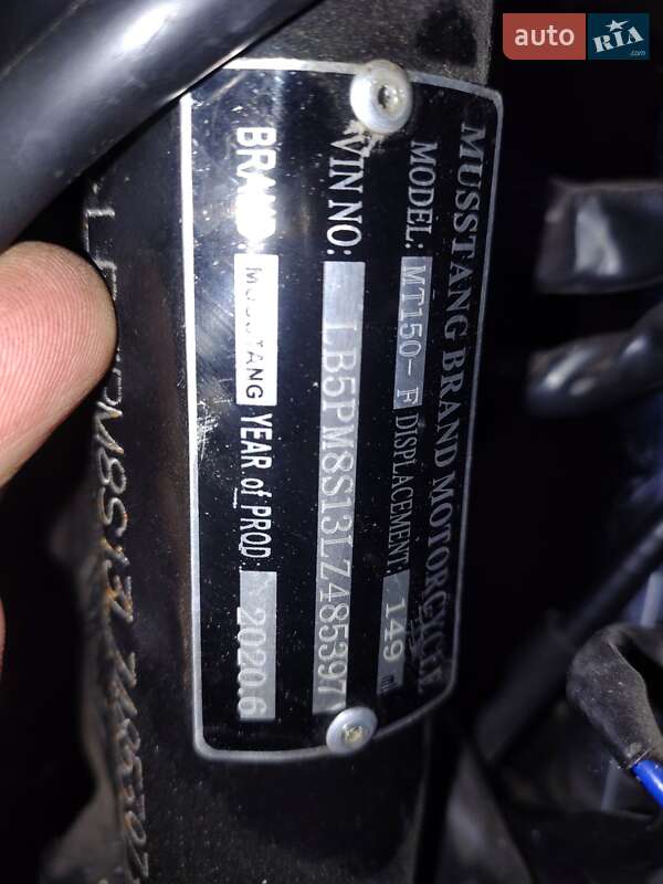 Мотоцикл Классик Musstang Fosti 150 2020 в Деражне фото 3 Мотоцикл Классик Musstang Fosti 150 2020 в Деражне