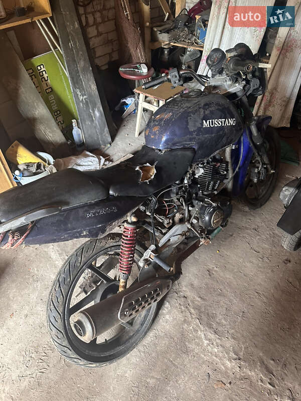 Мотоцикл Без обтекателей (Naked bike) Musstang MT 200-8 2014 в 