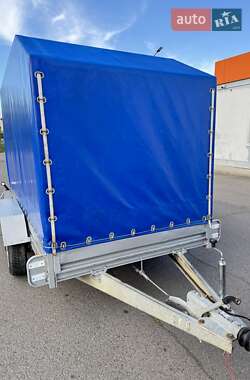 Тентованный борт (штора) - прицеп Niewiadow 1200 1995 в 