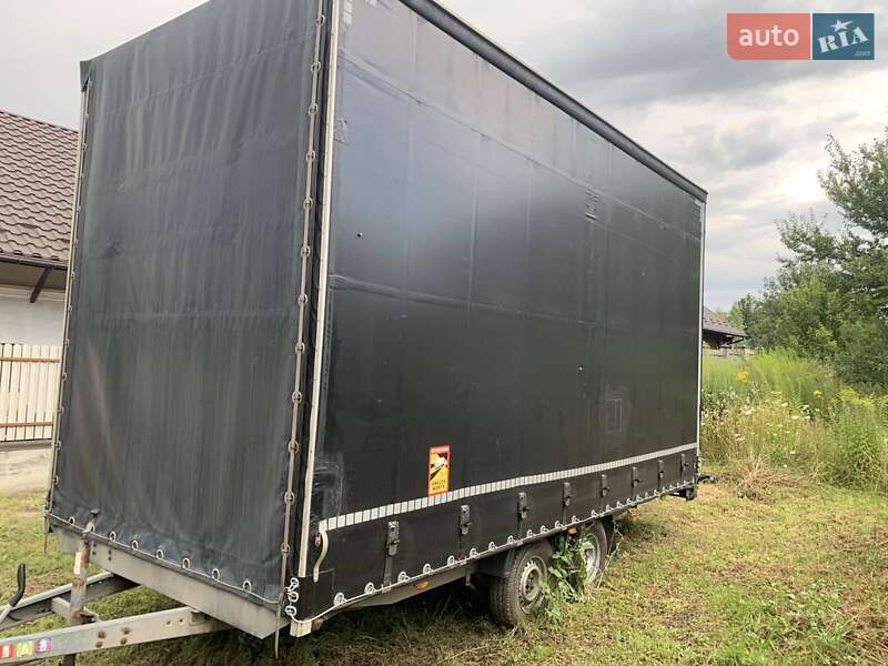 Тентований борт (штора) - прицеп Niewiadow BR2 2017 в Львові