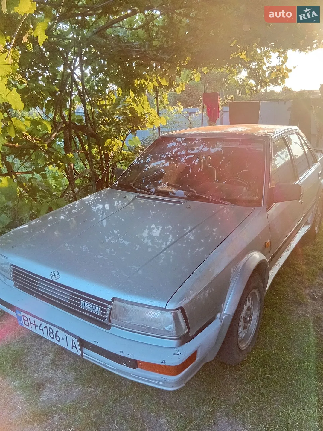NISSAN BLUEBIRD 1986 VIN JN100HT12U0109339 фото оголошення 2 з 8