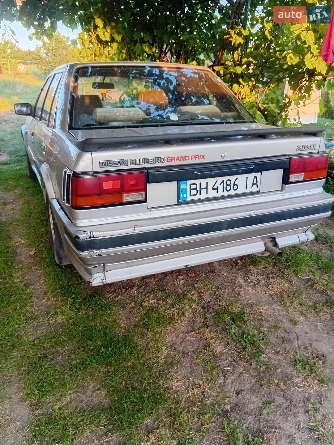 NISSAN BLUEBIRD 1986 VIN JN100HT12U0109339 фото оголошення 5 з 8