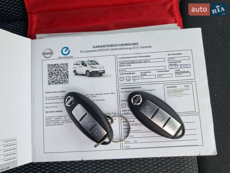 Мінівен Nissan e-NV200 2019 в Радивиліві
