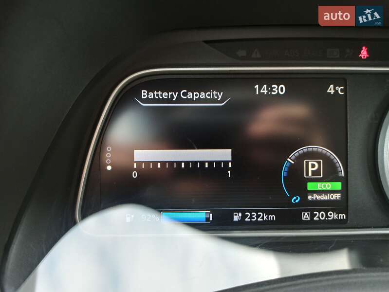 Хетчбек Nissan Leaf 2018 в Шептицькому