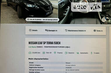 Хэтчбек Nissan Leaf 2019 в Дубно