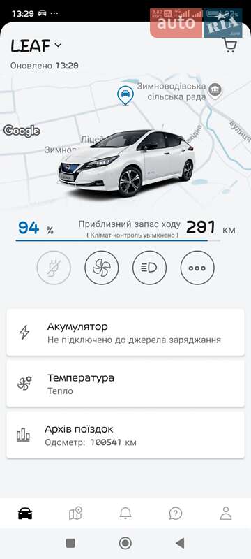 Хэтчбек Nissan Leaf 2019 в Львове