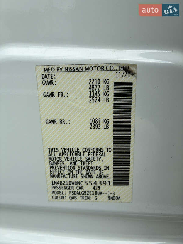 Хэтчбек Nissan Leaf 2021 в Киеве фото 31 Хэтчбек Nissan Leaf 2021 в Киеве