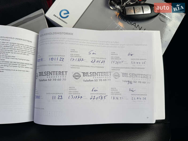 Хетчбек Nissan Leaf 2019 в Тернополі