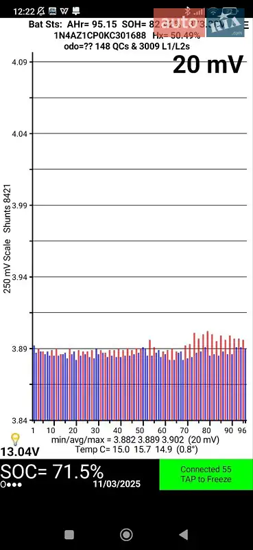 Хэтчбек Nissan Leaf 2018 в Тернополе документ