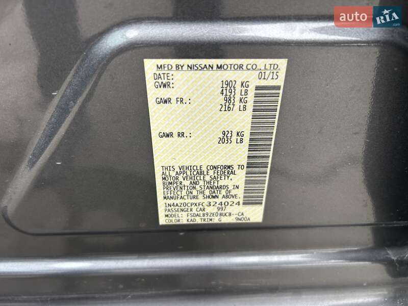 Хетчбек Nissan Leaf 2015 в Одесі