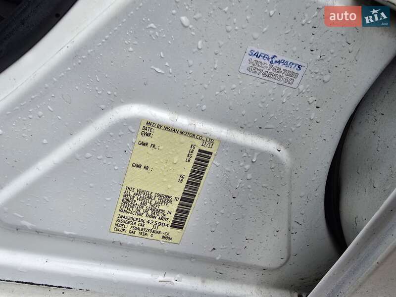 Хэтчбек Nissan Leaf 2013 в Одессе фото 7 Хэтчбек Nissan Leaf 2013 в Одессе