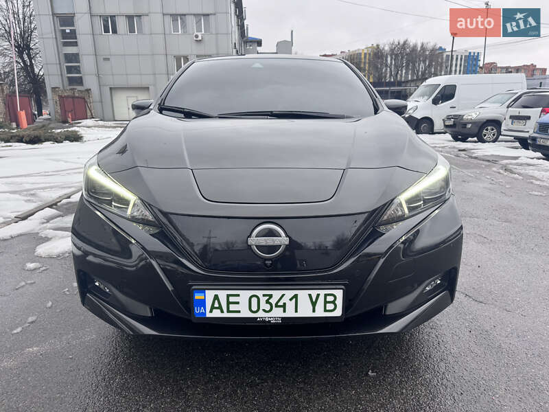2022 Nissan Leaf, VIN SJNFAAZE1U0180992:plate — фото 1 (autoria)