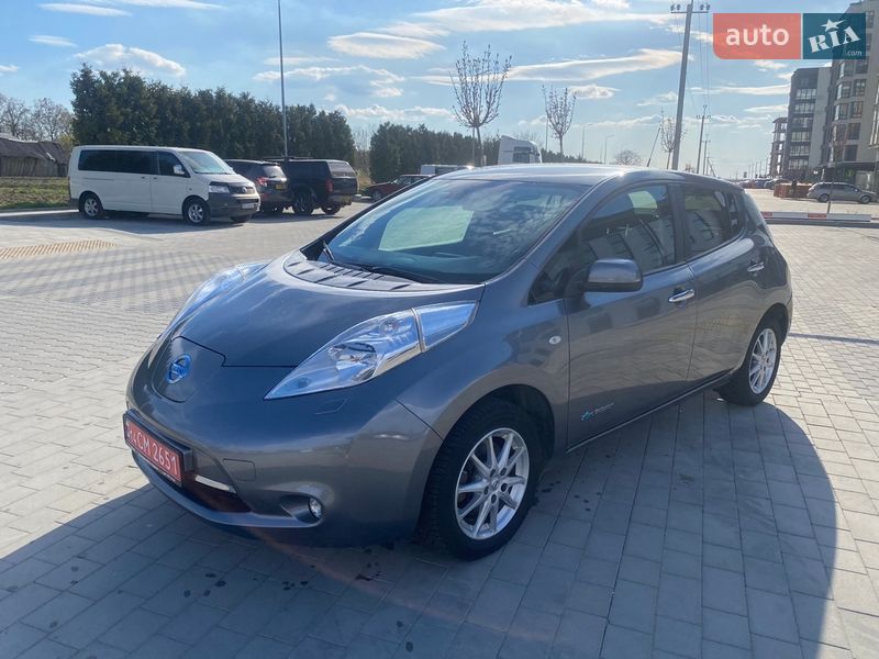 2016 Nissan Leaf, VIN SJNFAAZE0U6047771:plate — фото 1 (autoria)