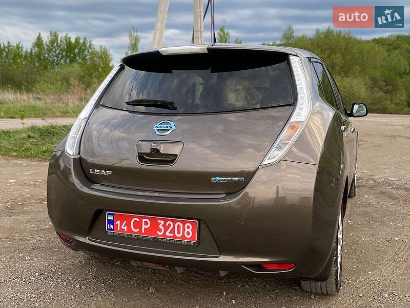 2017 Nissan Leaf, VIN SJNFAAZE0U6059848:plate — фото 1 (autoria)