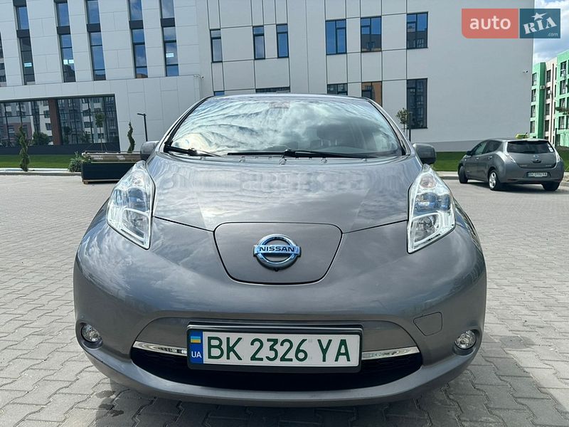 2016 Nissan Leaf, VIN SJNFAAZE0U6043309:plate — фото 1 (autoria)