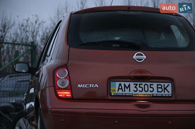 Хэтчбек Nissan Micra 2008 в Бердичеве