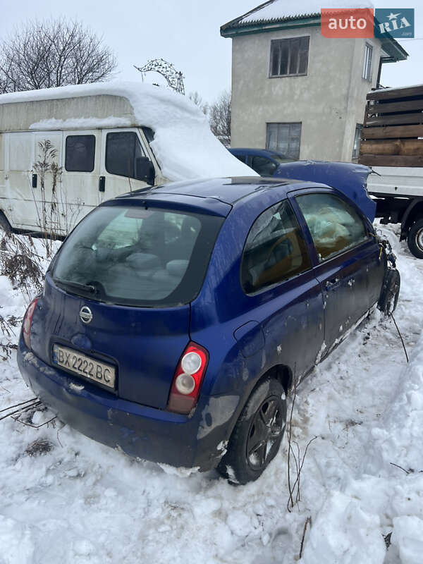 Хэтчбек Nissan Micra 2003 в Ямполе фото 3 Хэтчбек Nissan Micra 2003 в Ямполе