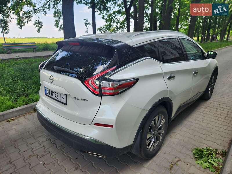 Внедорожник / Кроссовер Nissan Murano 2015 в Полтаве