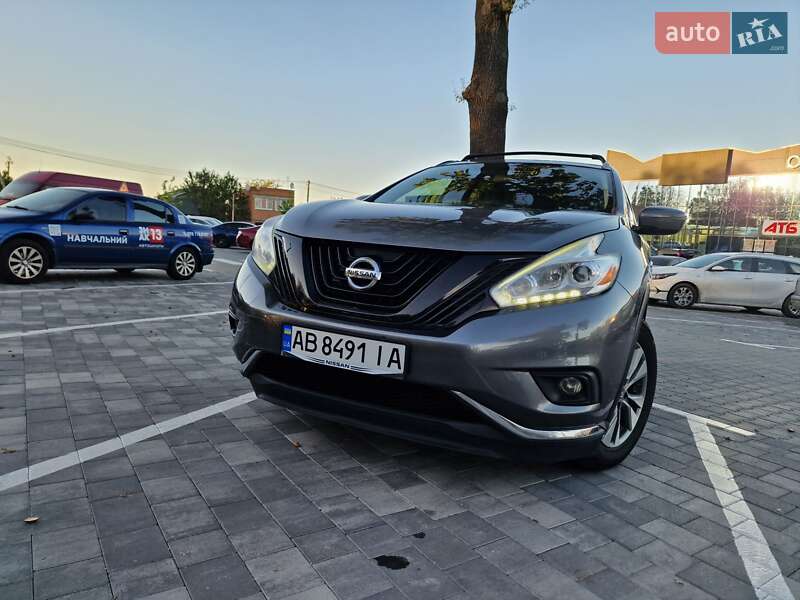 Внедорожник / Кроссовер Nissan Murano 2016 в Виннице
